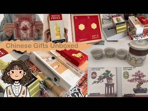 Unboxing Unique Chinese Gifts – Tea Sets, 3D Puzzles, and More!