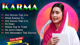 Karma | Full Album Jukebox | Dilip Kumar | Nutan | Jackie Shroff | Sridevi