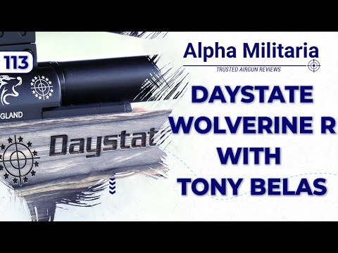 Daystate's Tony Belas on the Wolverine range  & a very windy accuracy test