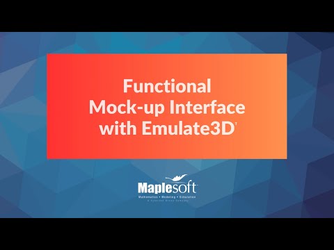 Using MapleSim models with Emulate3D™ for enhanced modeling and optimization