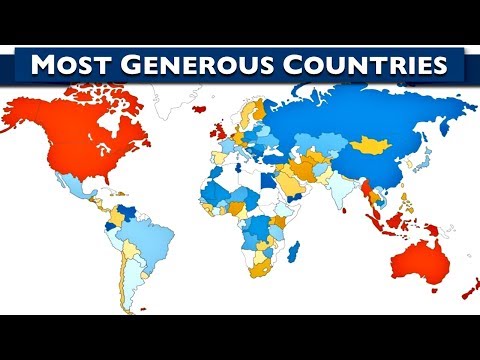 World's 10 Most Generous Countries