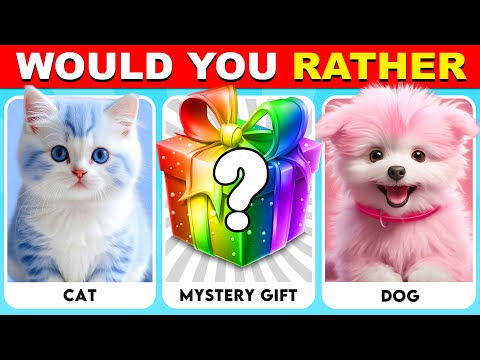 Would You Rather...? MYSTERY Gift Edition 🎁❓ Quiz Zone #wouldyourather