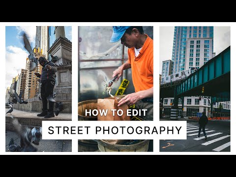 How to edit STREET PHOTOGRAPHY | Lightroom Tutorial