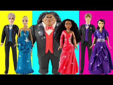 Play doh disney princess Prom Dresses justin bieber moana elsa maui selena gomez play doh for kids