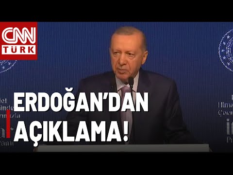 Erdoğan: "Olumsuzluklar Hayallerinizle Aranıza Girmesin"