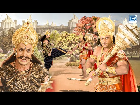 रावण पुत्र अक्षय कुमार और हनुमान जी के बिच हुआ घनघोर युद्ध | Mahabali Hanuman | Latest Episode 395