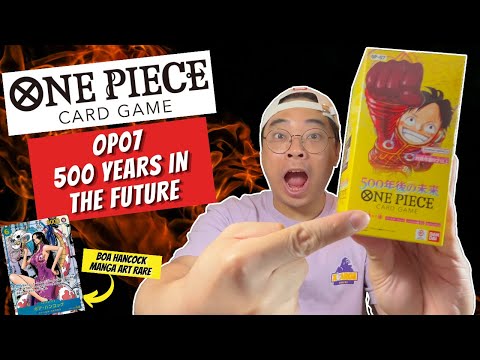 NEW One Piece Op-07 - 500 Years In The Future Booster Box Opening!