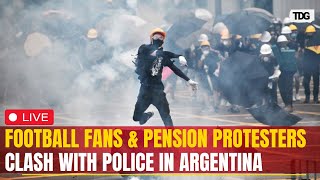 Argentina Protests Live: Police Battle Protesters in Buenos Aires | Pensioners' March Turns Violent