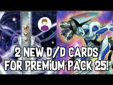 2 NEW D/D CARDS! PREMIUM PACK 25! Yu-Gi-Oh!