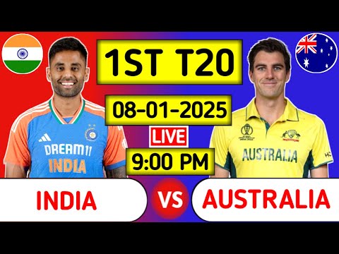 India Vs Australia 1st T20 Live Score - Part 3