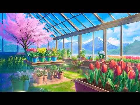 Secret Garden Of Tulips 🌸 Lofi Morning Vibes 🌸 Spring Lofi Songs To Feel The Beauty Of Spring