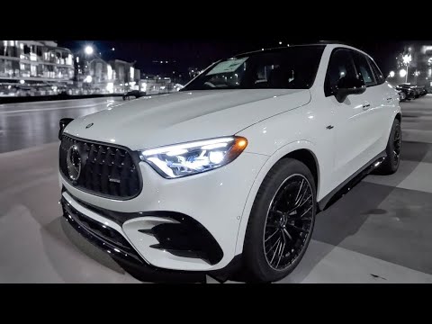 2024 AMG GLC 43 SUV Night Drive (POV - No Commentary)