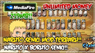 NARUTO SENKI MOD 2021!! NARUTO X BORUTO SENKI | UNLIMITED MONEY | MOD ALL CHARACTER