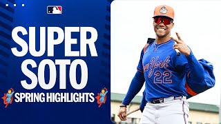 Juan Soto’s SUPER Spring! (Full Highlights)