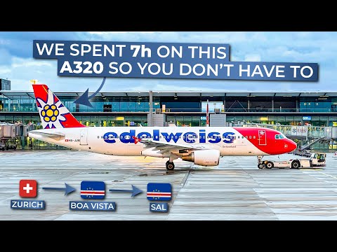 TRIPREPORT | Edelweiss Air (ECONOMY) | Airbus A320 | Zurich - Boa Vista - Sal