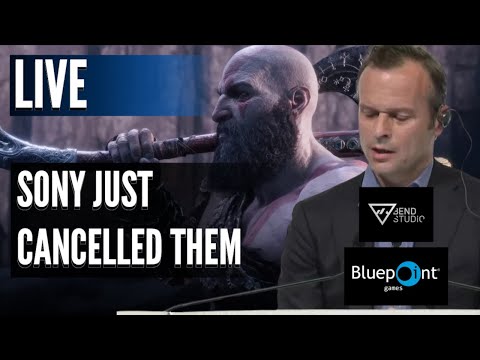 SONY CANCELLED BLUEPOINT & BENDS GAMES, GOD OF WAR LIVE SERVICE CANCELLED