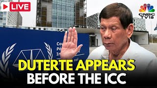 Rodrigo Duterte Latest News LIVE: Duterte Makes First Appearance At ICC | Philippines | N18G