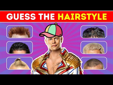 Guess The Correct Hairstyle of WWE Superstars ✅