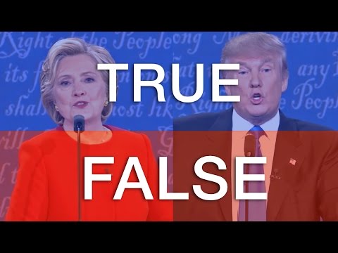 Fact Checked: Clinton/Trump Debate