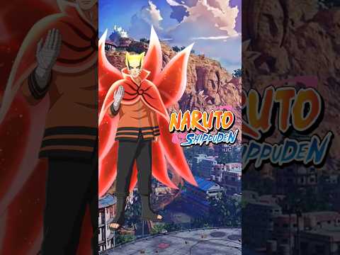 Naruto Baryon Mode vs Naruto Shippuden all Strongest characters #shorts #viral #naruto #anime