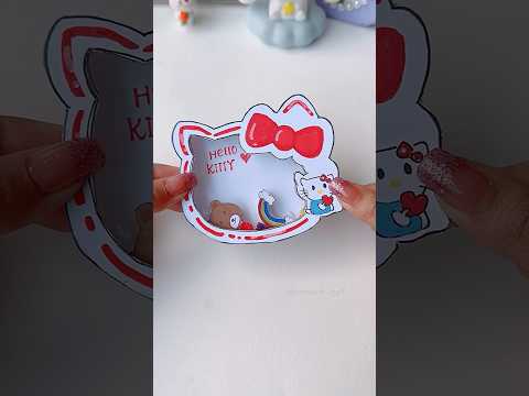 hello kitty paper craft idea #artandcraft #youtubeshorts #diy #shorts