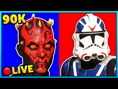 Star Wars Battlefront 2 🔴 LIVE 90K Subs Stream!