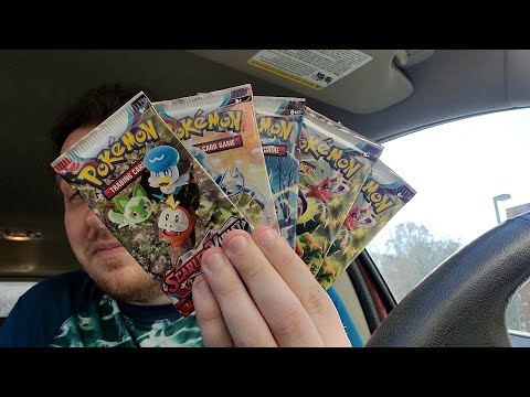 Opening Pokémon Cards in a Car Wash!