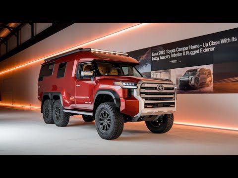 2025 Toyota Camper Home 6x6 Review: Luxury Meets Off-Road Performance"