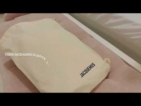 Unboxing Jacquemus Le grand Bambino and what fits