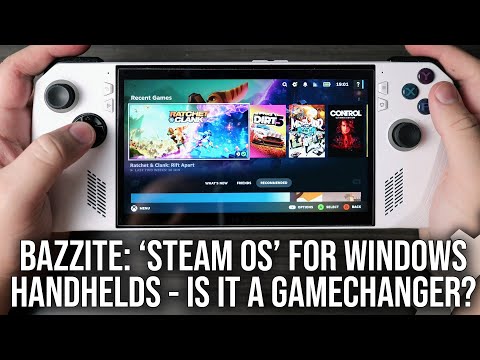 Bazzite - 'SteamOS' For Windows PC Handhelds - Is It A Game-Changer?