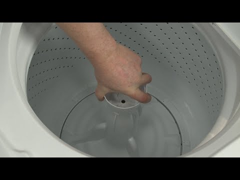 Washing Machine Agitator or Wash Plate Removal