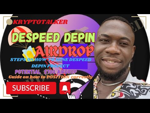 How To Mine DeSpeed DePIN Project For A Potential $700 Airdrop Reward