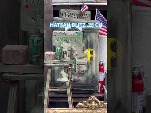 HATSAN BLITZ .25 Semi-Automatic-Cut The California Plate Challenge.