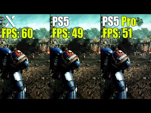 Xbox Series X vs. PS5 vs. PS5 Pro | Space Marine 2 Technical Comparison