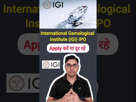 International Gemological Institute IPO Review #shorts