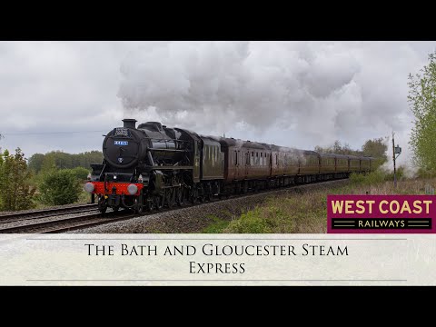 44871 on The Bath and Gloucester Steam Express 27/04/2024