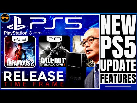 PLAYSTATION 5 - NEW PS5 UI UPDATE FEATURES! / NEW PS3 ON PS5 BACKWARDS COMPATIBILITY RELEASE TIME!?…