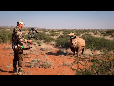 BOWHUNTING The WHITE RHINO w/ Josh Bowmar