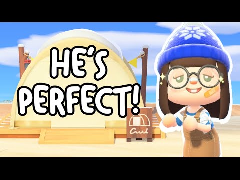 This Campsite Villager is PERFECT!! +villager hunt