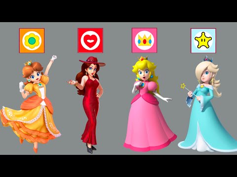 Princess Peach and Friends Become AMAZING Mermaids | Stars wow