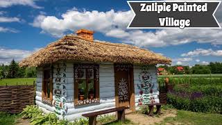 ZALIPIE PAINTED VILLAGE IN POLAND