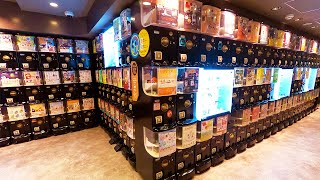 Popular 250 GACHAPON for Adults! Capsule Toys in Tokyo Station🗼🇯🇵｜KENELE STAND｜Japan Travel