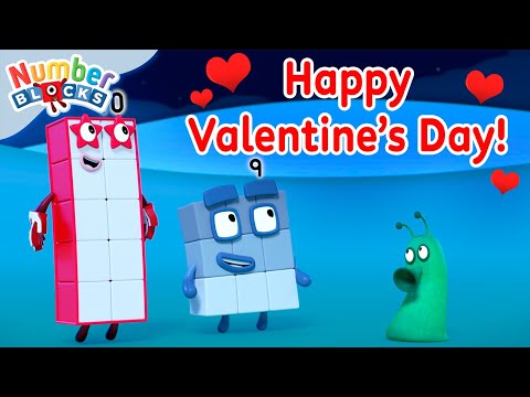 Valentine's Day! 💖 | Numberblocks Full Episodes Compilation | 123- Numbers Cartoons For Kids