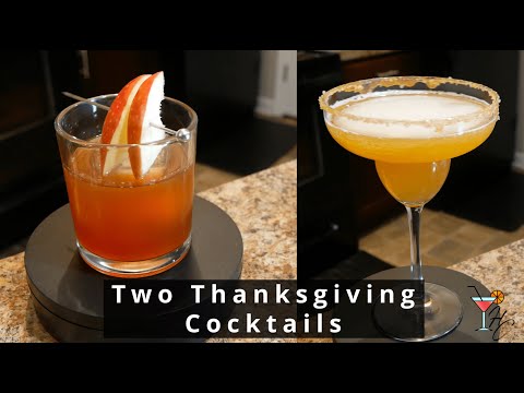 How to Make Two Thanksgiving Cocktails