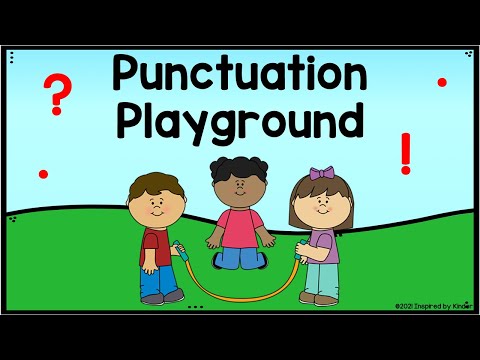 Punctuation for Kids (Kindergarten/First Grade)