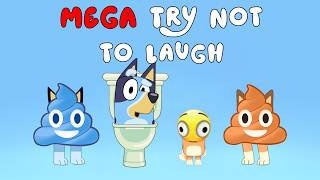 BLUEY MEGA TRY NOT TO LAUGH💀(BELLY BUSTER)