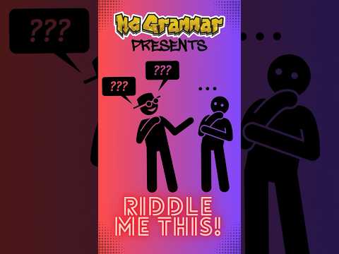 Ultimate Riddle Challenge: Test Your Brainpower! | #Shorts | MC Grammar 🎤