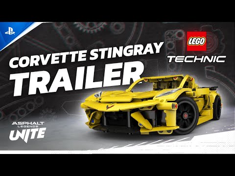 Asphalt Legends Unite - LEGO Technic Chevrolet Corvette Stingray | PS5 & PS4 Games