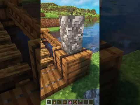 Minecraft Bridge Design💦 #shorts