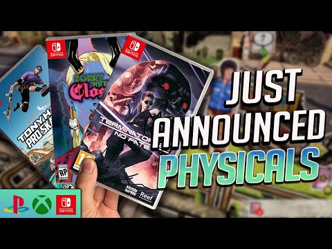 JUST Announced Physical Game Releases! 🔥